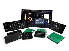 Χωρητικός διακόπτης μεμβρανών πολυεστέρα HMI για την οικιακή συσκευή